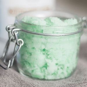 Mint Homemade Sugar Scrub